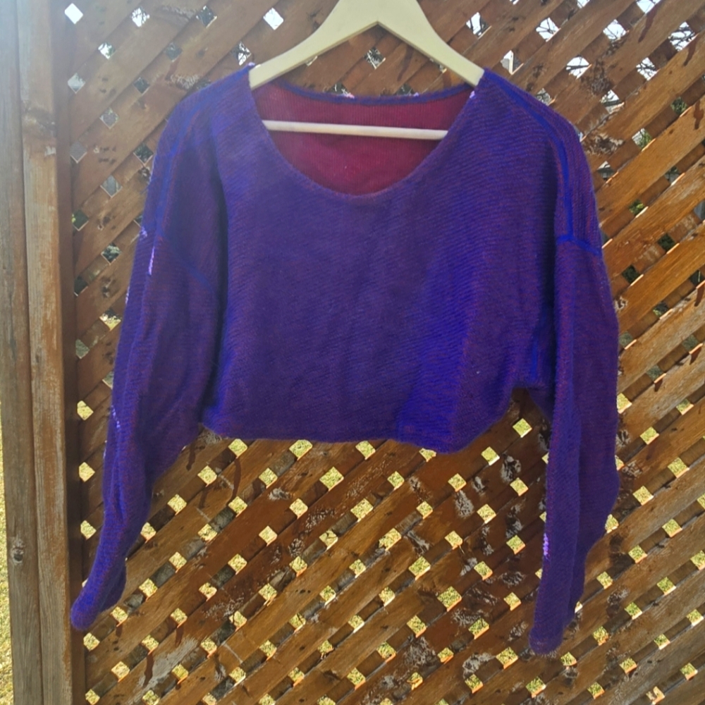 American Apparel Pullover cropped sweater